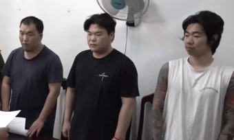 Ba người Hàn Quốc trốn truy nã đỏ của Interpol bị bắt tại Nha Trang