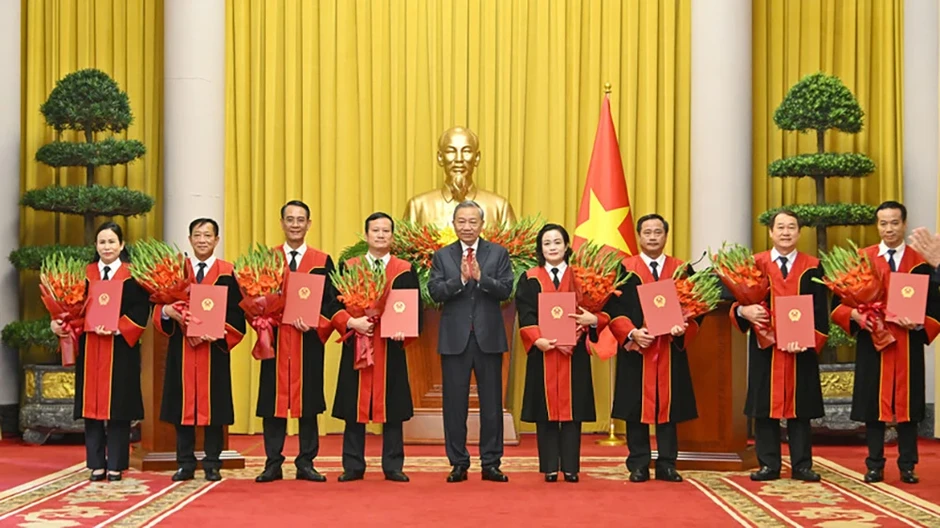Bà Nguyễn Hải Trâm được bổ nhiệm giữ chức Phó Chánh án TAND Tối cao Bà Nguyễn Hải Trâm được bổ nhiệm giữ chức Phó Chánh án TAND Tối cao