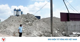 Bắc Ninh khởi tố giám đốc doanh nghiệp sản xuất bê tông gây ô nhiễm môi trường