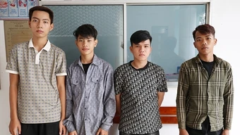 Băng cướp “tuổi teen” ở Đồng Tháp sang An Giang gây án bị bắt sau 6 giờ