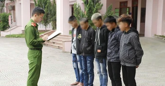 Băng trộm xe máy sa lưới trước giờ tháo chạy