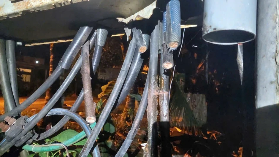 Báo động nạn trộm cáp điện ở Cần Thơ Báo động nạn trộm cáp điện ở Cần Thơ