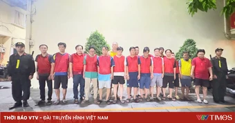 Bắt 17 đối tượng trong đường dây cá độ bóng đá, phơi cược ngụy trang trên phiếu giữ xe