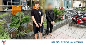 Bắt 2 đối tượng trộm cắp xe máy tại khu đấu giá tại Hà Nội