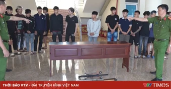 Bắt 9 đối tượng mang dao rựa, nỏ bắn đạn bi hỗn chiến khiến 2 người nhập viện cấp cứu