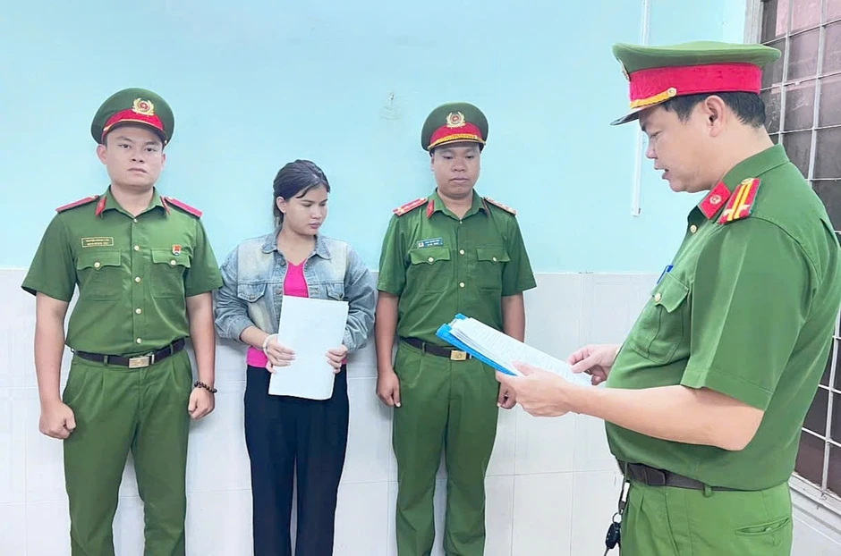 Bắt chủ hụi Đặng Thị Huỳnh Như SN 1996