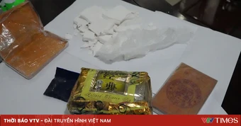 Bắt đối tượng 64 tuổi mua bán ma túy, thu 2 bánh heroin và 1kg ma túy đá