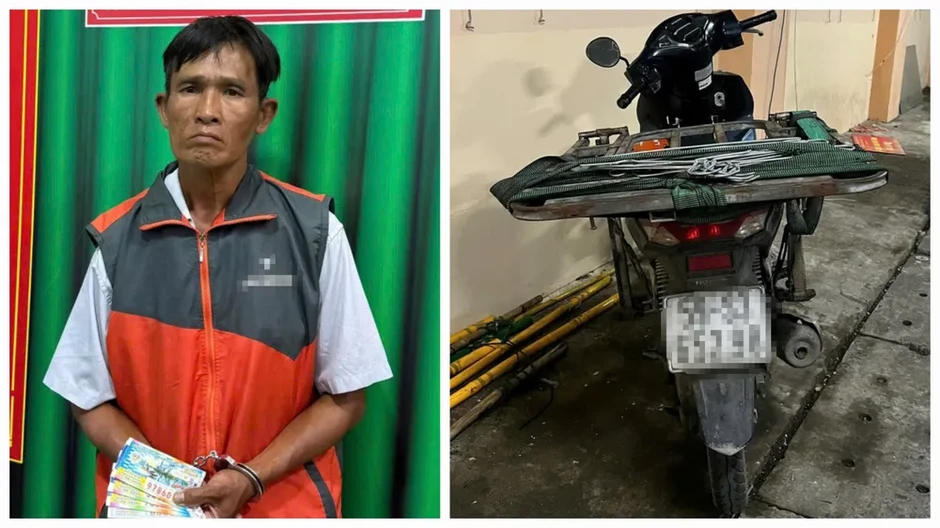 Bắt đối tượng có nhiều tiền án, cướp giật vé số Bắt đối tượng có nhiều tiền án, cướp giật vé số