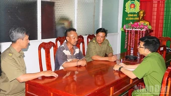 Bắt đối tượng giết thành viên của lực lượng bảo vệ an ninh, trật tự ở cơ sở