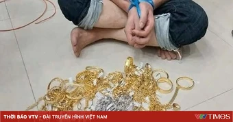 Bắt đối tượng trộm lượng lớn vàng bạc trị giá khoảng 3 tỷ đồng