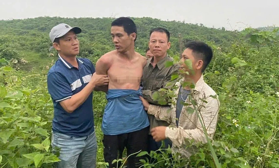Bắt được phạm nhân giết người trốn khỏi trại giam sau 20 giờ truy tìm Bắt được phạm nhân giết người trốn khỏi trại giam sau 20 giờ truy tìm