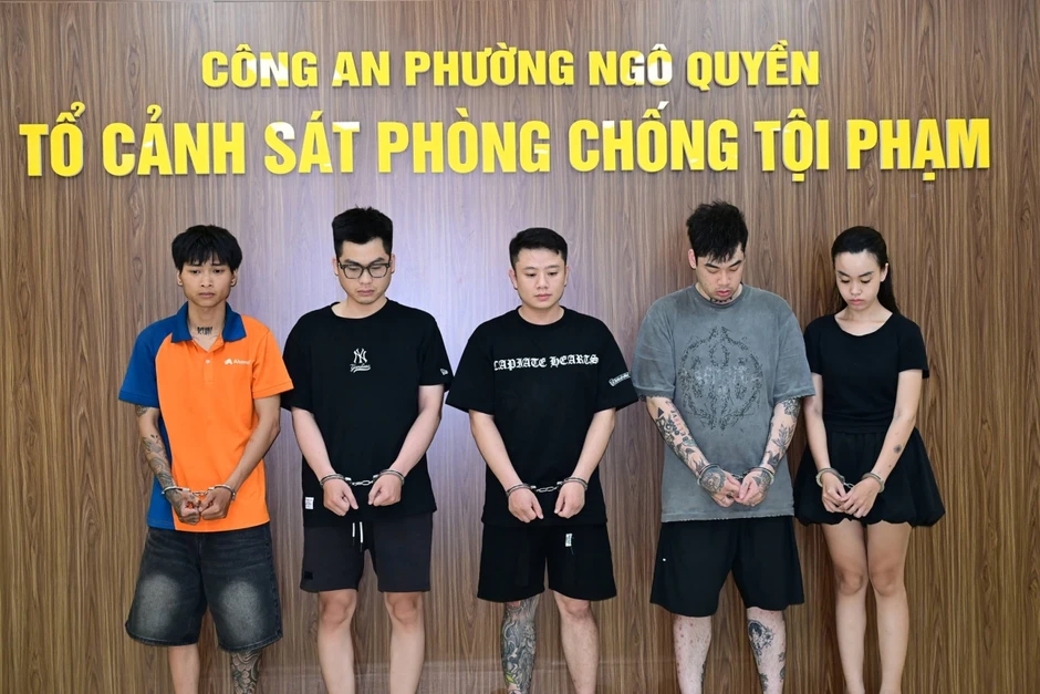 Bắt giữ 6 đối tượng trong đường dây mua bán ma tuý tại Hải Phòng Bắt giữ 6 đối tượng trong đường dây mua bán ma tuý tại Hải Phòng