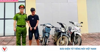 Bắt giữ đối tượng có tiền án thực hiện 3 vụ trộm xe máy ở Hà Tĩnh