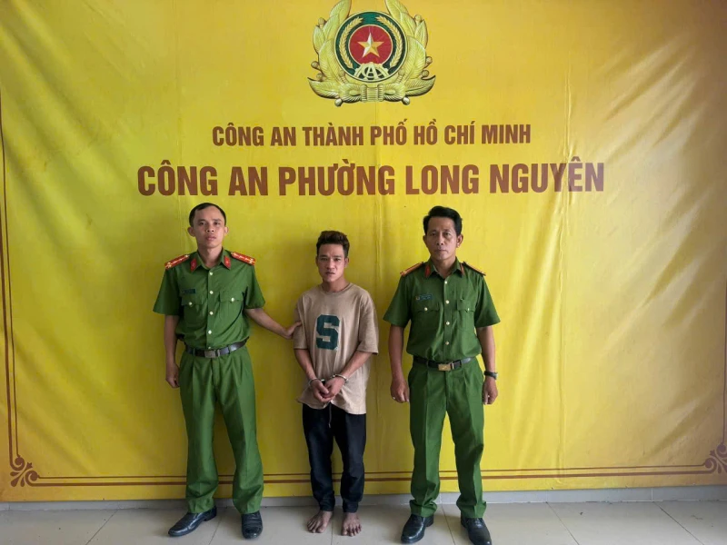 Bắt giữ đối tượng trộm cắp tài sản tại Miếu Bà Chúa Xứ Nguyên Nhung