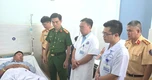 Bắt giữ thanh niên tông gãy chân Đại úy CSGT ở Hải Phòng