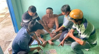 Bắt kẻ cướp tài sản của cụ ông 70 tuổi bán vé số khi đang lẩn trốn