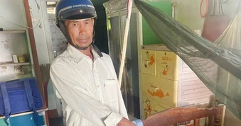 Bắt kẻ đạp ngã xe ông lão 70 tuổi, cướp 101 tờ vé số và 40 triệu đồng