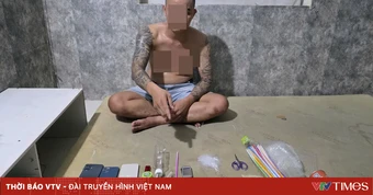 Bắt quả tang nam thanh niên tàng trữ hơn 12g ma túy đá
