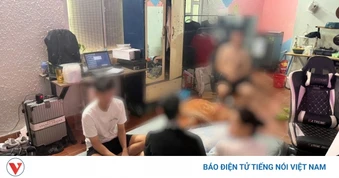 Bắt quả tang nhóm đối tượng tổ chức sử dụng trái phép ma túy tại Đà Nẵng
