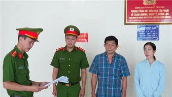 Bắt tạm giam đối tượng sản xuất, buôn bán nước hoa giả