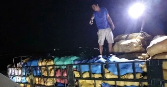 Bị phạt vì chở hàng quá khổ trên cao tốc