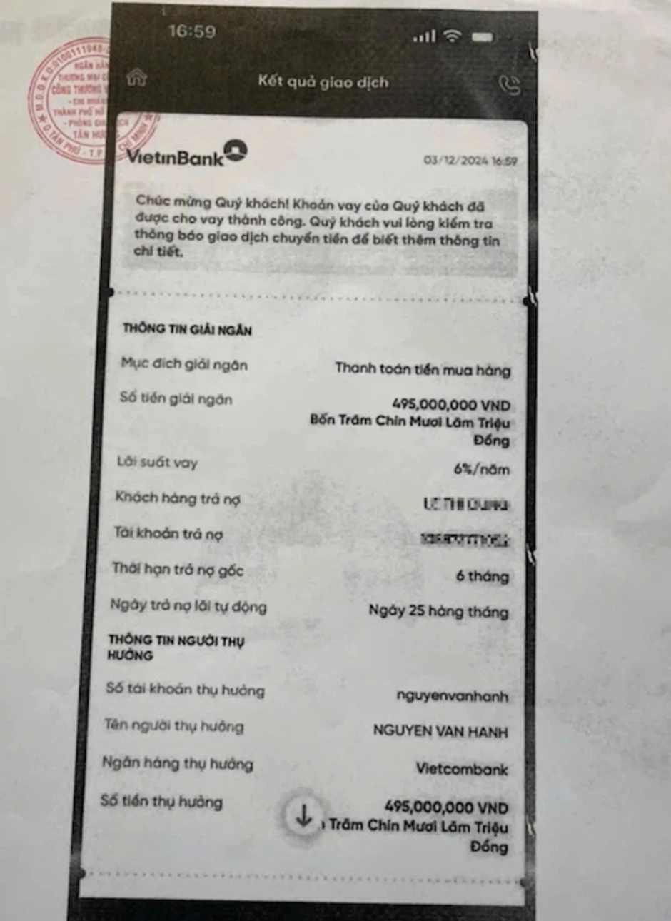 Bị truy nã vì không trả 495 triệu đồng cho người chuyển khoản nhầm Bị truy nã vì không trả 495 triệu đồng cho người chuyển khoản nhầm