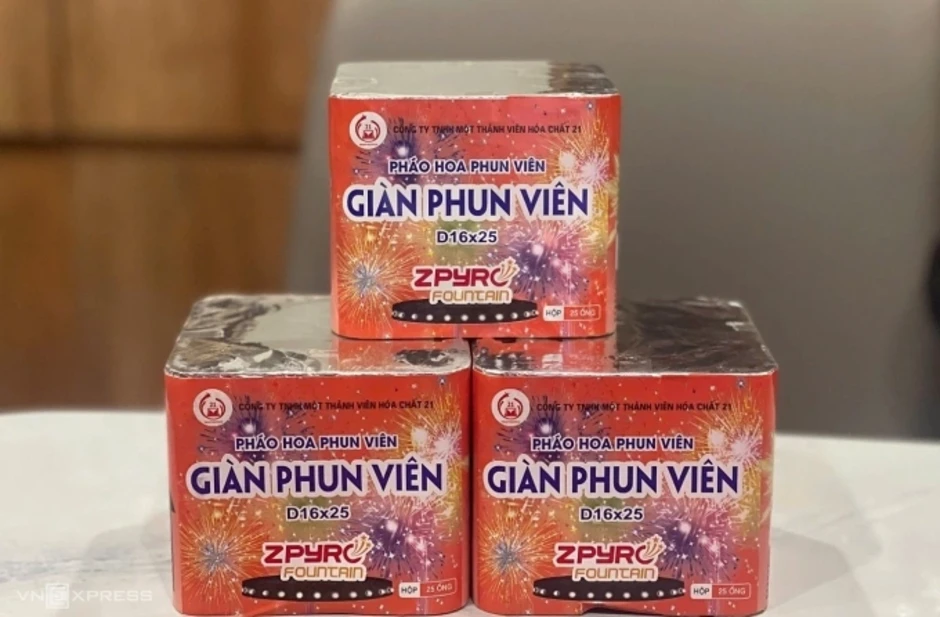 Bộ Công an nghiên cứu sản xuất pháo hoa