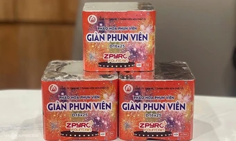 Bộ Công an nghiên cứu sản xuất pháo hoa