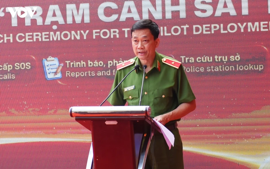 Bộ Công an ra mắt "Trạm Cảnh sát thông minh" Bộ Công an ra mắt "Trạm Cảnh sát thông minh"