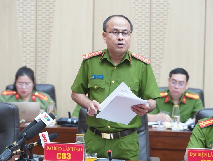 Bộ Công an thông tin về quá trình giám định chất lượng sản phẩm của Thẩm mỹ viện Mailisa