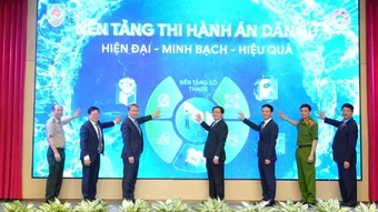 Bộ Tư pháp khai trương nền tảng số Thi hành án dân sự ứng dụng AI và kết nối dữ liệu