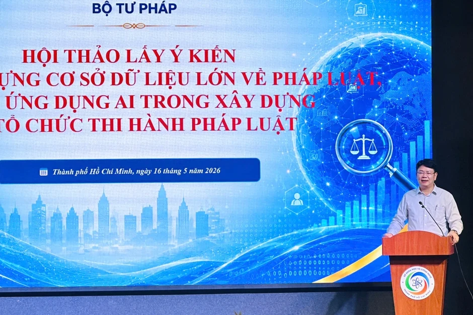 Bộ Tư pháp lấy ý kiến về Đề án ứng dụng AI trong lĩnh vực pháp luật Bộ Tư pháp lấy ý kiến về Đề án ứng dụng AI trong lĩnh vực pháp luật