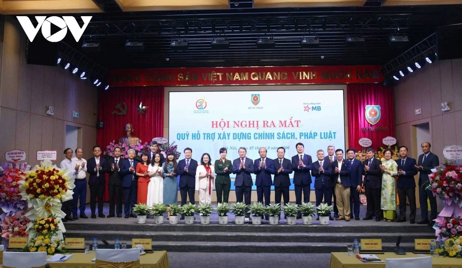 Bộ Tư pháp tổ chức Hội nghị ra mắt Quỹ hỗ trợ xây dựng chính sách, pháp luật Bộ Tư pháp tổ chức Hội nghị ra mắt Quỹ hỗ trợ xây dựng chính sách, pháp luật