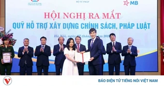 Bộ Tư pháp tổ chức Hội nghị ra mắt Quỹ hỗ trợ xây dựng chính sách, pháp luật