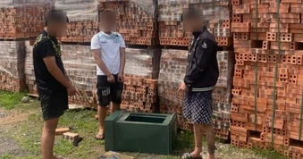 Bốn thanh niên đập phá hòm công đức, trộm két sắt tại miếu Đồng Vệ