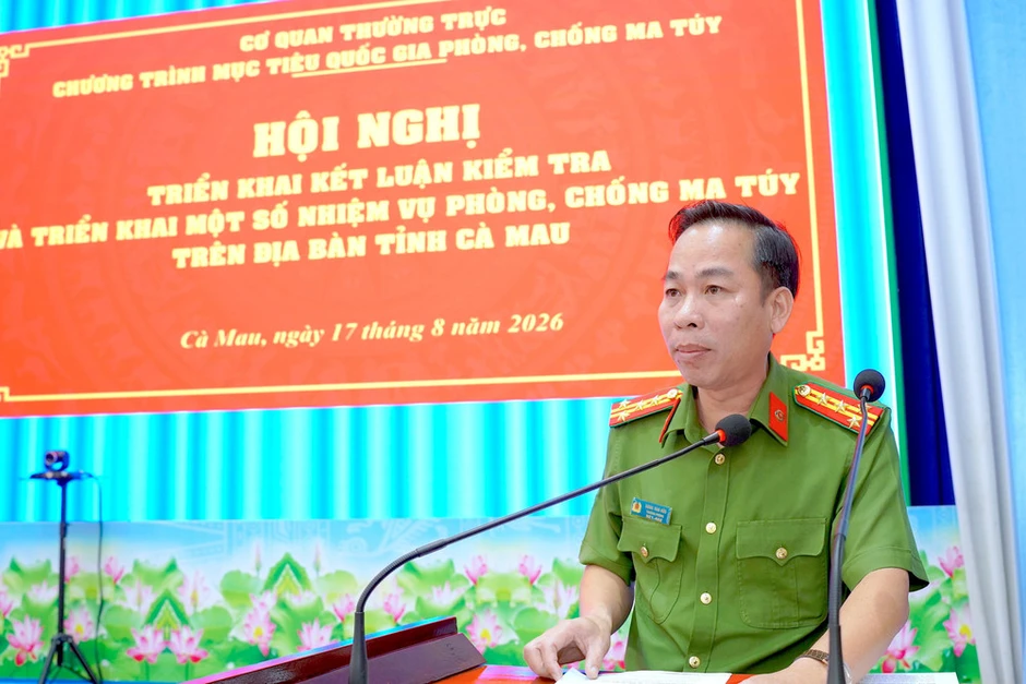 Cà Mau quyết tâm xây dựng địa bàn sạch ma túy Cà Mau quyết tâm xây dựng địa bàn sạch ma túy