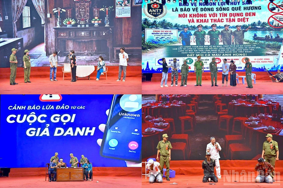 Cà Mau tôi luyện “cánh tay nối dài” giữ bình yên cơ sở Cà Mau tôi luyện “cánh tay nối dài” giữ bình yên cơ sở