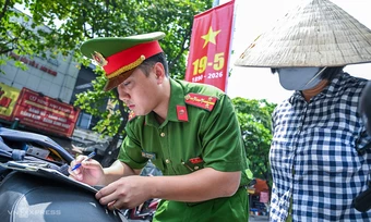 Các mức phạt phổ biến với hành vi lấn chiếm vỉa hè