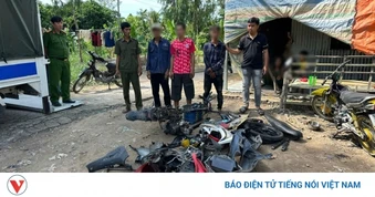 Cần Thơ nhanh chóng triệt phá nhóm trộm xe, sử dụng ma túy