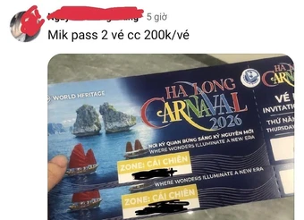 Cảnh báo tình trạng trục lợi từ bán vé Carnaval Hạ Long