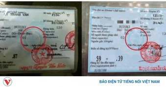 Cảnh giác giấy tờ giả trong mua bán, sang tên phương tiện