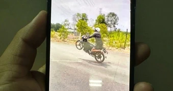 Cảnh sát hóa trang xử lý nhóm quái xế ở Đồng Nai