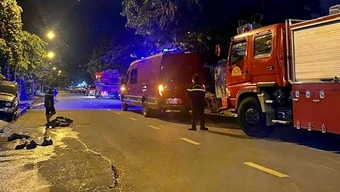 Cháy dãy nhà trọ lúc rạng sáng, 2 người chết, 5 người bị thương