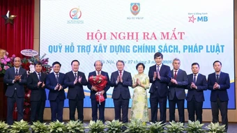 Chính thức ra mắt Quỹ hỗ trợ xây dựng chính sách, pháp luật