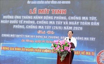 Chủ động phát hiện, tố giác tội phạm&nbsp;để xây dựng địa bàn không ma túy