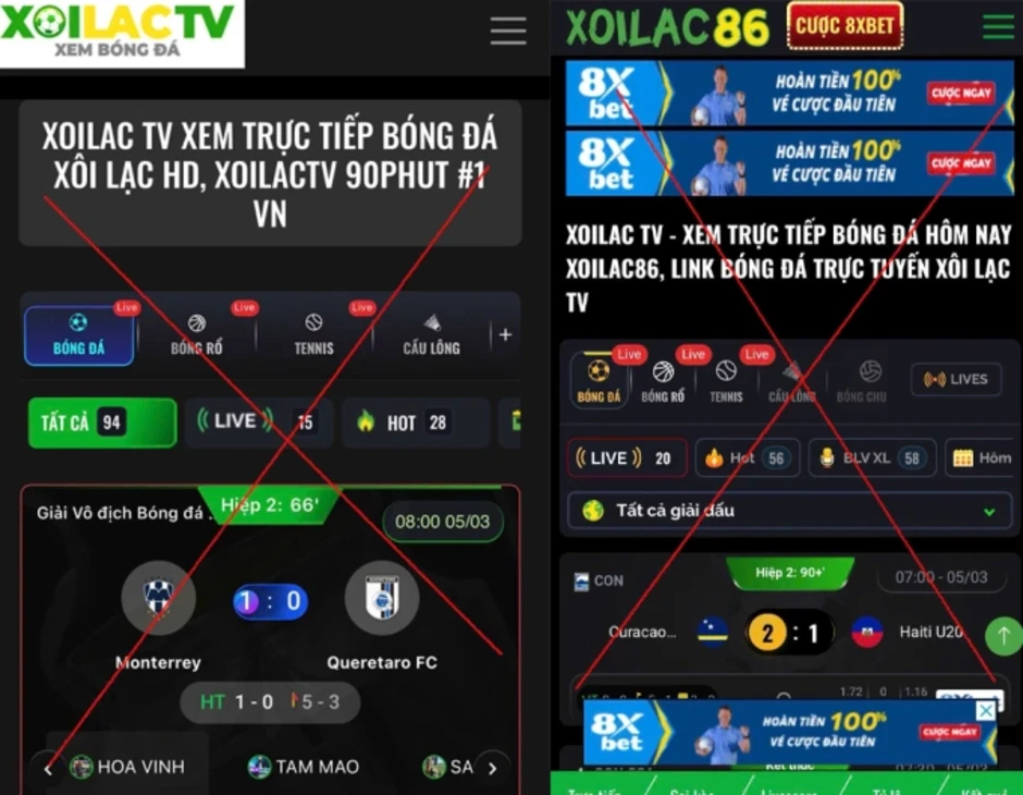 Chủ mưu và gần 20 bình luận viên 'có tiếng' của Xôi Lạc TV bị bắt Chủ mưu và gần 20 bình luận viên 'có tiếng' của Xôi Lạc TV bị bắt
