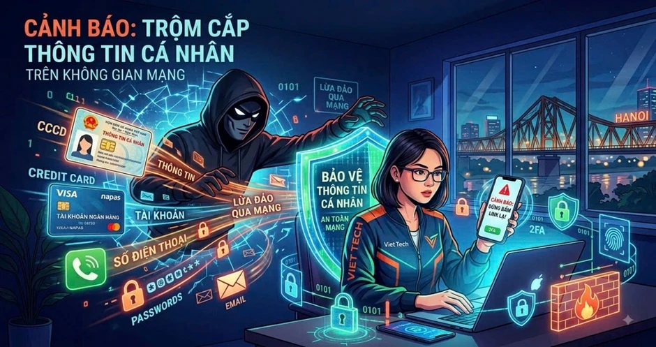 Công an cảnh báo 4 thủ đoạn đánh cắp thông tin cá nhân Công an cảnh báo 4 thủ đoạn đánh cắp thông tin cá nhân