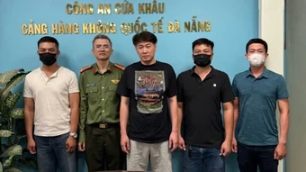 Công an Đà Nẵng bắt giữ đối tượng truy nã đỏ Interpol