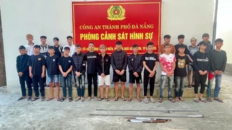 Công an Đà Nẵng tạm giữ nhóm đối tượng thanh thiếu niên có hành vi giết người