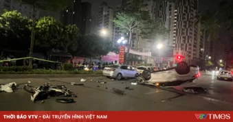 Công an Hà Nội tạm giữ hình sự tài xế gây tai nạn liên hoàn trên phố Trung Kính